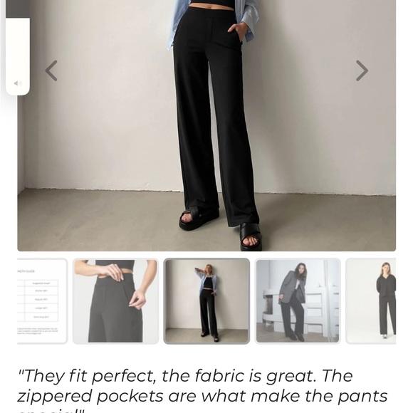 ninepine Asana Relaxed Straight Pant FREE SHIPPING - Picture 7 of 8